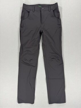EMS Outdoor Softshell Hiking Pants Gray Water Resistant Stretch Trail 30x32